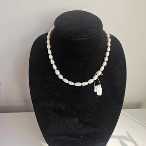 Classic White Pearl Necklace
